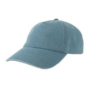Atlantis Unisex Adult 5 Panel Unstructured Cap / Light Denim